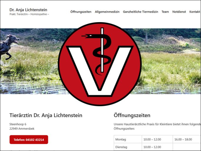 Zur Website Tierärztin Lichtenstein, Ammersbek